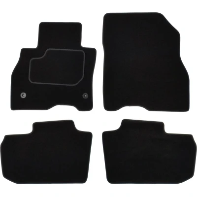 Immagine di MAMMOOTH A041 NIS67 PRM 01 Set tappetino Tessile anteriore e posteriore 4 nero