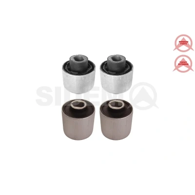 Immagine di SIDEM 849688 KIT Silent Block Assale anteriore Cuscinetto gomma metallo Braccio trasversale oscillante MERCEDES BENZ: Classe C Sedan