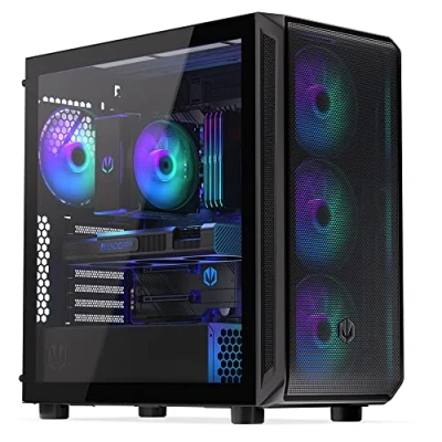 Immagine di ENDORFY Arx 700 ARGB, case ATX spazioso, 4x ventole ARGB da 140 mm incluse, elevata compatibilità con molti componenti EY2A013