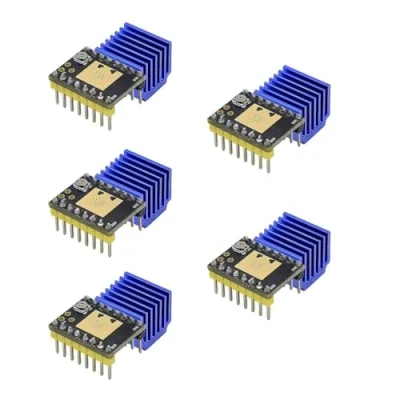 Immagine di 5 pezzi TMC2209 TMC2208 ATD5833 Stepper Motor Driver StepStick 2.5A UART (TMC2209)