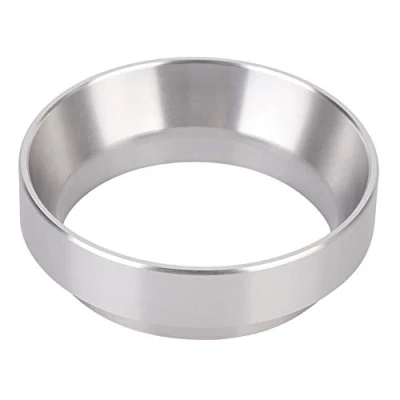 Immagine di 58mm Argento Lega Di Alluminio Universale Caffè Dosaggio Magnetico Anello Macchina del Accessori Brewing Tamper Polvere Strumento