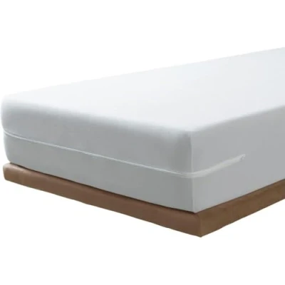 Immagine di Savel, Coprimaterasso in Spugna Elasticizzata 100% Cotone. Colore: Bianco Matrimoniale XXL (180x190/200cm)