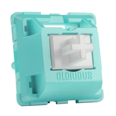 Immagine di Glorious Gaming 36 Switch Lynx per tastiera meccanica (lineari) Adatti a GMMK 2/PRO e Numpad, pressione liscissima, veloci fluidi, attuazione 43 gf, 5 pin Senza lubrificante