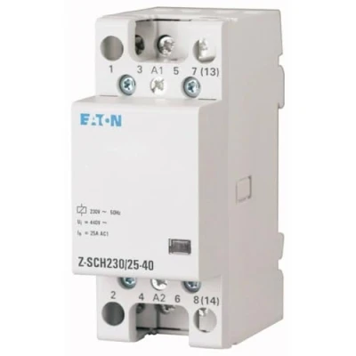 Immagine di Eaton Z SCH230/25 40 Contattore dinstallazione Tensione nom.: 230 V, 240 V Corrente di commut. max.: 25 A 4 NA 1 pz.