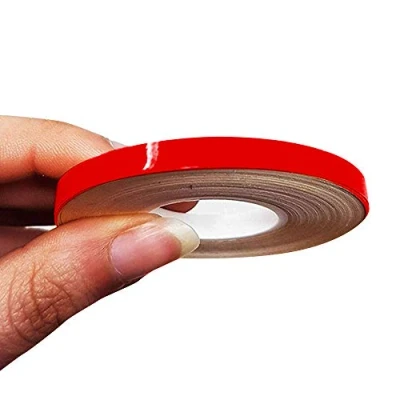 Immagine di 4R Quattroerre.it 10467 Trim Stripes Strisce Adesive per Auto, Rosso, 5 mm x 10 mt