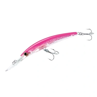 Immagine di Yo Zuri Crystal Esca subacquea 3D Minnow, colore: Rosa fluorescente