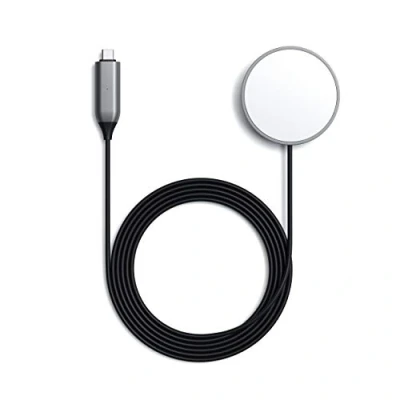 Immagine di SATECHI Cavo Di Ricarica Wireless Magnetico USB C (Caricatore Magnetico) Compatibile Con iPhone 16 Pro Max/16 Pro/16/16 Plus, 15 Max/15 Pro/15/15 Plus E Altro