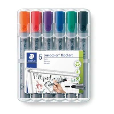 Immagine di Staedtler 356 WP6 Marker da Flipchart