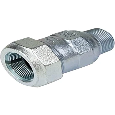 Immagine di Gebo Armaturen 01.150.00.04 Raccordo A Morsetto in ghisa malleabile, AG 1, 1/4&quot; x 42,4 mm, Trasparente