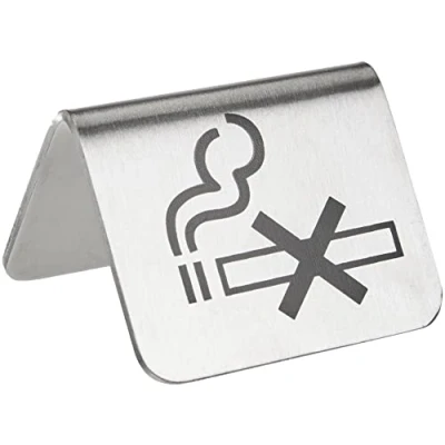 Immagine di Decor Service espositore da Tavolo, Acciaio Inox, Argento, 5.2 x 3.5 cm