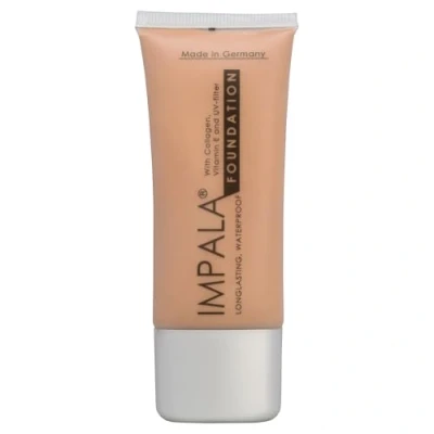 Immagine di Impala Fondotinta a Lunga Durata Colore 01 Coprente Waterproof Trucco Impermeabile Collagene E Vitamina Base con Protezione Solare Filtro Luce UV