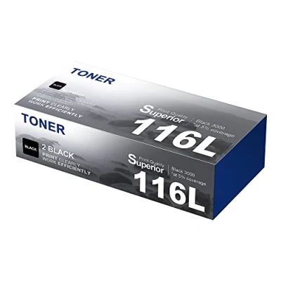 Immagine di 2 Pack MLT D116L Compatibili per Samsumg D116S Cartucce Toner Samsung Xpress M2675F M2835DW M2885FW M2825ND M2625D M2875FD M2875FW M2825DW M2675 M2875 M2885