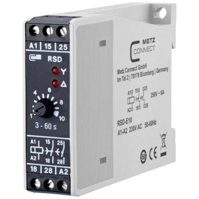 Immagine di Metz Connect 11016005270517 RSD E10 Relè stella triangolo 230 V/AC 1 pz. 2 scambi