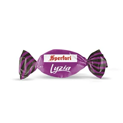 Immagine di Sperlari Caramelle Dure Lyzia Ripiene di Liquirizia Selezionata, Incartate Singolarmente Sacchetto da 1 kg