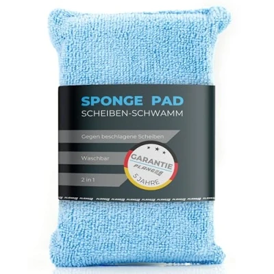 Immagine di PLANGER® spugna interna per auto 1 Sponge PAD 2 in parabrezza anti appannamento 5 anni di garanzia auto, appannamento, microfibra