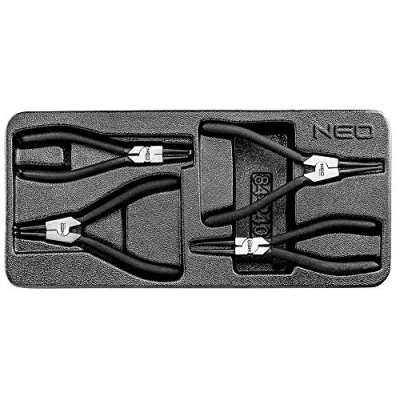 Immagine di NEO TOOLS 84 240 Modulo attrezzi 4 Acciaio al cromo vanadio dritto, angolato
