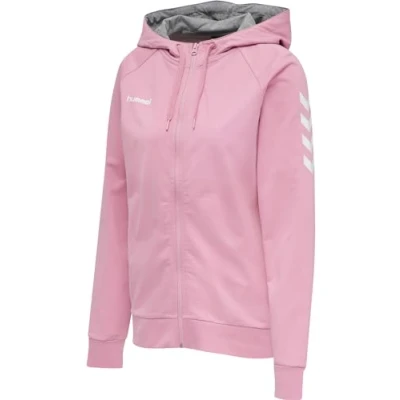 Immagine di hummel Felpa con Cappuccio da Donna in Cotone Zip