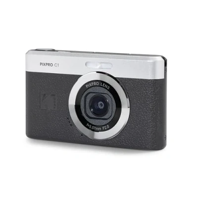 Immagine di KODAK Pixpro C1 Fotocamera Digitale Ultra Compatta 13MP BSI CMOS, Zoom 4X, Display LCD 2.8&quot;, Flash LED, Batteria Integrata Nero