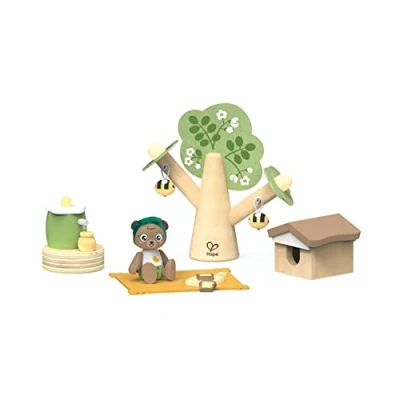 Immagine di Hape Green Planet Penny e il picnic delle api set di gioco per piccoli amanti della natura dai 3 anni in su con personaggi, arnia