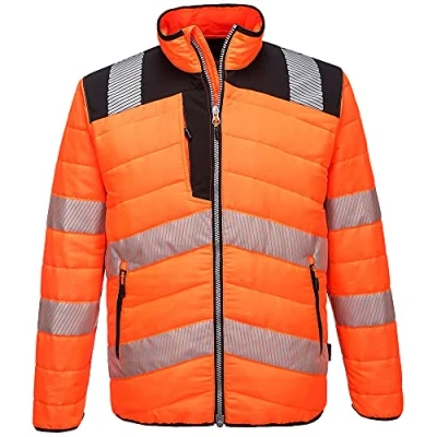 Immagine di Portwest PW3 Hi Vis Baffle Jacket Color: OrBk Talla: XXL