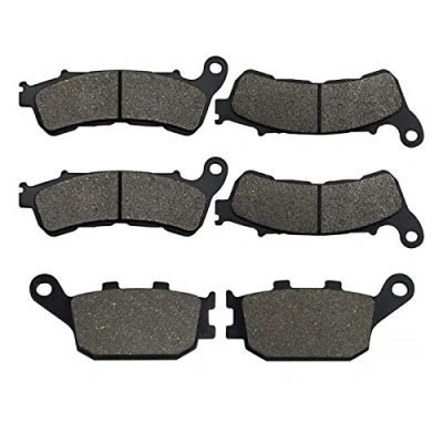 Immagine di Yerbay Pastiglie freni Anteriore/Posteriore kit per Honda XL 700 Transalp VA (08 12)/ CBF 600 NA SA ABS CBR FA (ABS) (11 13)