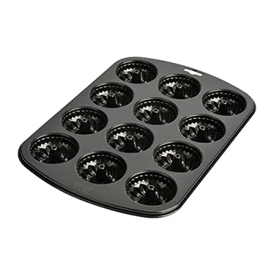Immagine di Original Kaiser Inspiration Bundt Cake muffin teglia per 12 muffin, 38 x 27 cm, antiaderente, dimensioni standard, teglie cupcake, tempi di cottura brevi