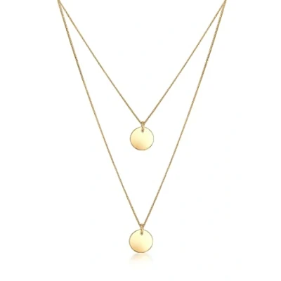 Immagine di Elli Layer LOOK Collana, Donna, Taglia: 45, Goldfarben