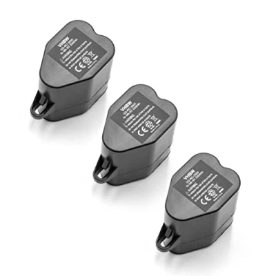 Immagine di vhbw 3x batteria compatibile con Kärcher Robocleaner RC 4.000, RC4000, RC3000 home cleaner (2000mAh, 6V, NiMH)