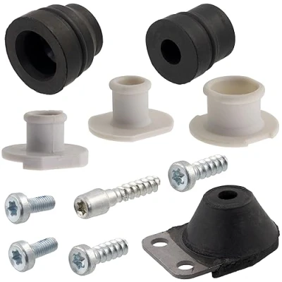 Immagine di AERZETIX C69537 Kit/set di 11 pezzi 3 tamponi antivibranti per motosega + tappi 5 bulloni compatibile con Stihl 240 MS 260 380 381 024 026 028 038