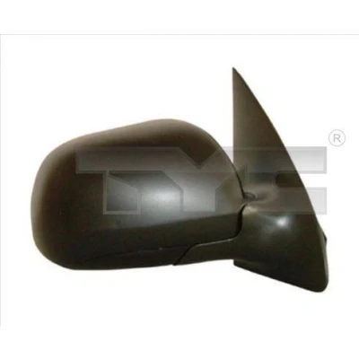 Immagine di specchio retrovisore esterno Tyc 332 0001 Dx nero Regolazione:comando cavo flessibile, convesso, Piccolo alloggiamento SKODA: Fabia 1 Combi