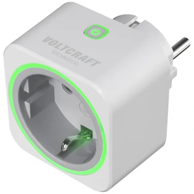 Immagine di VOLTCRAFT SEM6000 Misuratore costi energetici Interfaccia Bluetooth®, Esportazione dati, Funzione datalogger, TRMS, Tariffa elettrica impostabile, con