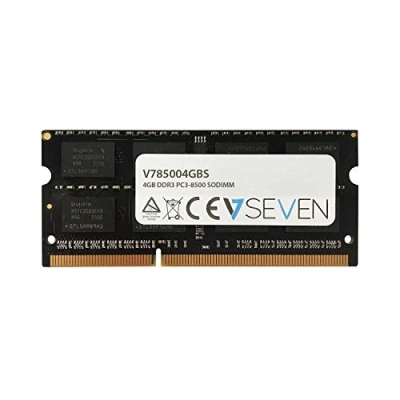 Immagine di V7 V785004GBS 4GB DDR3 PC3 8500 1066mhz SO DIMM Notebook Modulo di memoria
