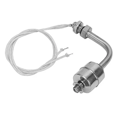 Immagine di Sensore di livello del liquido, liquido per acqua in miniatura Interruttore a galleggiante acciaio inox piscina Can 75mm funziona AC 0 220V e DC 200V