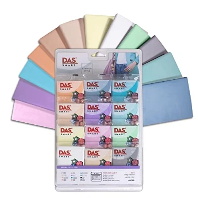 Immagine di Das Smart Pasta Modellabile Termoindurente Fashion Style Pastel Collection