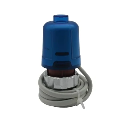 Immagine di HWEIH 230V 24V M30X1.5 M28X1.5 Normalmente Chiuso Attuatore Termico Elettrico for Collettore di Riscaldamento a Pavimento Valvola Parte Adiatore Termostato(M28x1.5 24V)