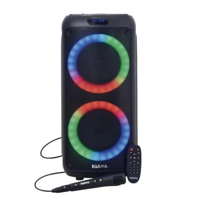 Immagine di Karma Cassa DIFFUSORE AMPLIFICATO TALATUU 200W PMPO con OMICROFONO