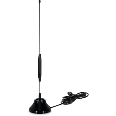 Immagine di TechniSat DIGIFLEX TT6 Antenna passiva per Camera DVB T2/DAB+/FM (Protezione IP20, connettore IEC, impedenza 75 Ohm), Colore: Nero