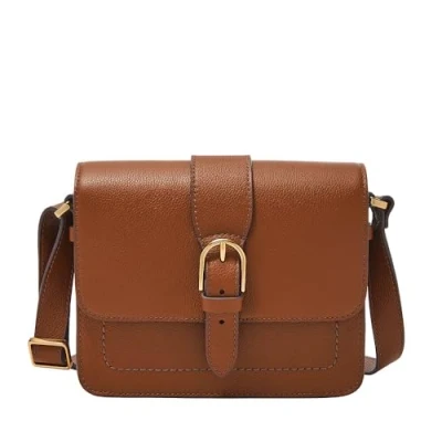 Immagine di Fossil Borsa a tracolla media Zoey da donna in pelle con patta, ZB11021200