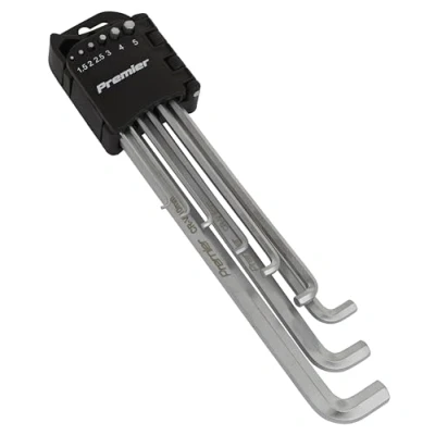 Immagine di Key Hex Sealey Set 9PC extra long Element Metric Stubby