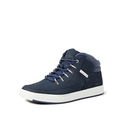 Immagine di Timberland Davis Square Hiker, Stivali, Uomo, Navy Nubuck, 40 EU