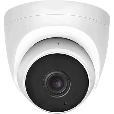 Immagine di WiTi HD 5MP Telecamera IP POE Cupola Metallo interni ed Esterni,Angolo Ampio Obiettivo 2,8mm Ethernet Videocamere Sicurezza,Audio Microfono Sistema Sorveglianza Cablato Visione Notturna Automatica