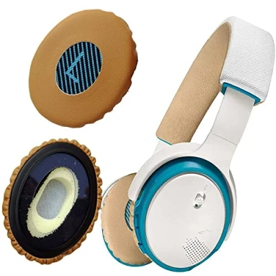 Immagine di V MOTA Cuscinetti auricolari compatibili con cuffie wireless Bluetooth Bose Soundlink/SoundTrue On Ear II, OE2, Oe2i (Bluetooth bianco)
