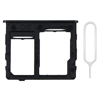 Immagine di MMOBIEL Doppio Vassoio Carta SIM Compatibile con Samsung Galaxy A32 5G 2021 Porta Scheda Incl il pin della Nero