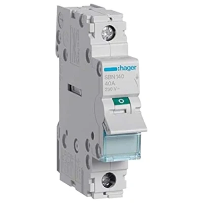 Immagine di Interruptor modular, 1 polo, 40A