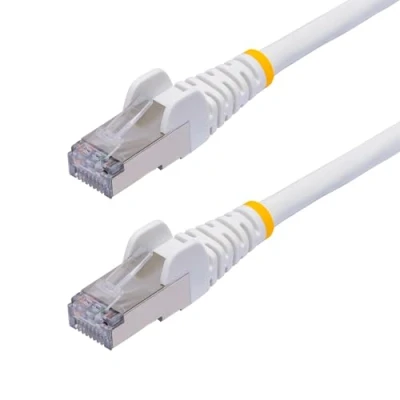 Immagine di StarTech.com Cavo Ethernet CAT8 bianco da 2m, Snagless RJ45, 25G/40G, 2000MHz, 100W PoE++, lan S/FTP LSZH, 26AWG rame puro