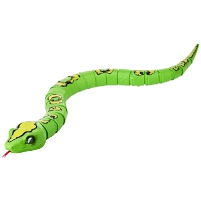 Immagine di ROBO ALIVE Robotic King Python Giocattolo, 80 cm, Movimenti realistici, Serpente Giocattolo Robotico Alimentato a Batteria