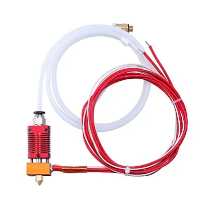Immagine di Redrex CR10 Estrusore Hotend per Creality CR 10, 10S, 10S4, 10S5 Stampante 3D 1.75mm Filamento 0.4mm Ugello 12V 40W Termistore NTC Riscaldamento