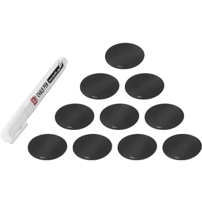 Immagine di ZWILLING FRESH &amp; SAVE CUBE Set di Etichette e pennarello a gesso, Accessori, NFC intelligenti, Scrivibili, Riutilizzabili con integrazione nell&#039;app