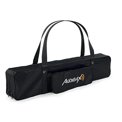 Immagine di Audibax MS Bag Custodia per Supporti Microfono Borsa con due Manici Robusti e Confortevoli Protezione contro Sporco, Umidità Polvere Include Tasca Interna Portaoggetti