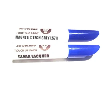 Immagine di SD COLORS MAGNETIC TECH grigio LS7H Nuovo kit di riparazione penna per ritocchi 12 ml pennello graffio chip codice colore (vernice + laccetto)